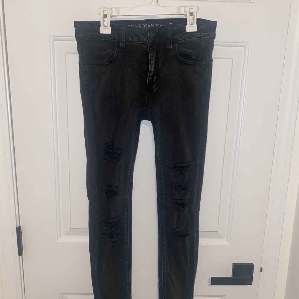 American Eagle Distressed Skinny Jeans